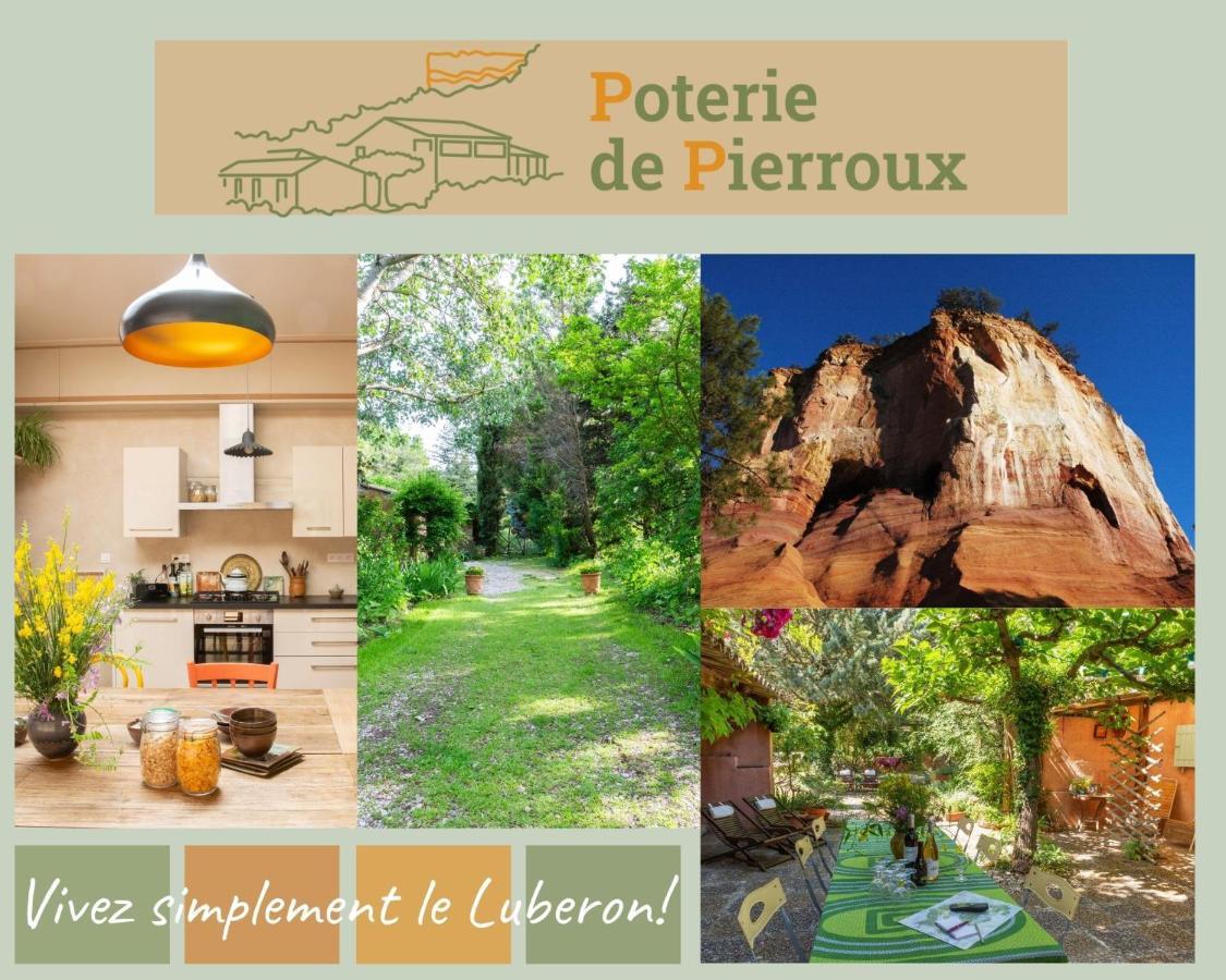 Poterie De Pierroux Villa Roussillon en Isere Esterno foto